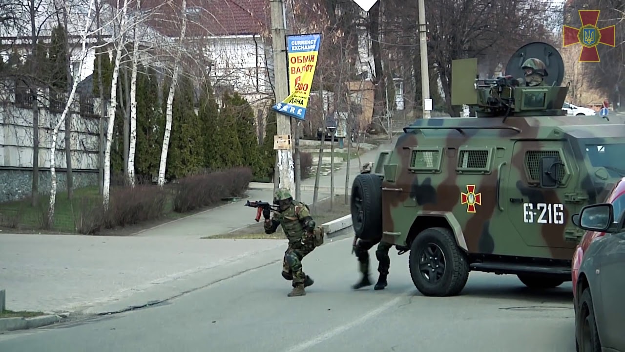 Військовослужбовці національної гвардії продемонстрували бойові навички