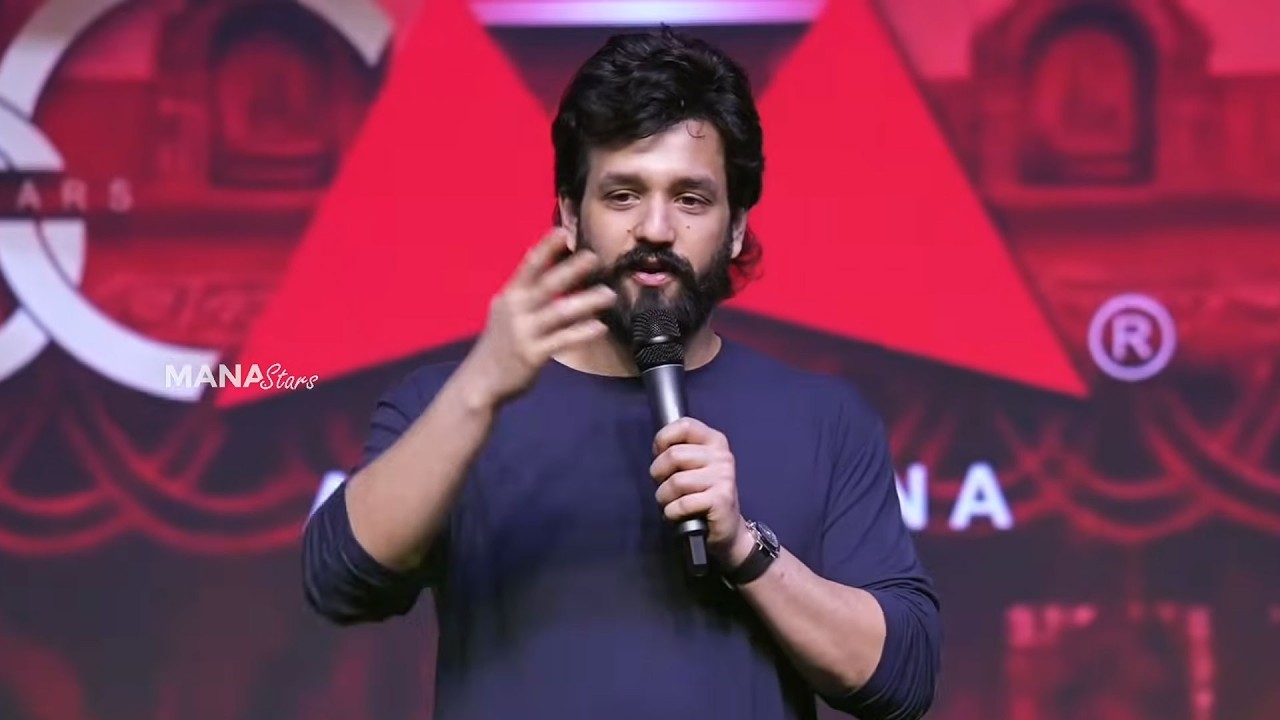 Akkineni Akhil Speech @ LENIN Movie Success Meet