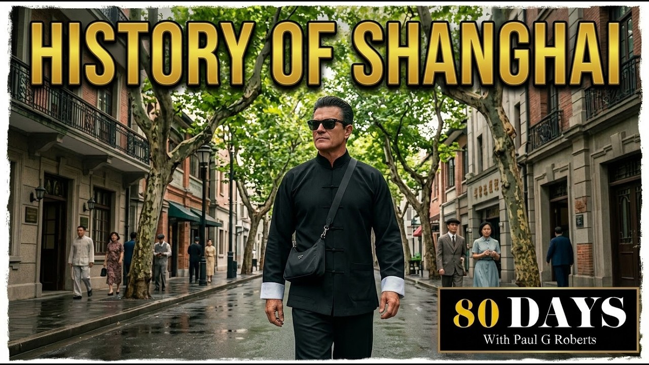 DAY 53 &ldquo;THE HISTORY OF SHANGHAI&rdquo; &rsquo;80DAYS&rsquo; Round the World Travel Series with Paul G Roberts