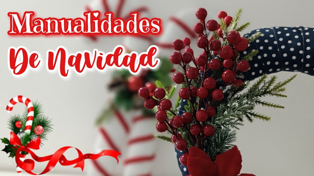 5 Lindas Ideas NAVIDEÑAS / Manualidades Navideñas 2022 / Diy Christmas / Artesanato