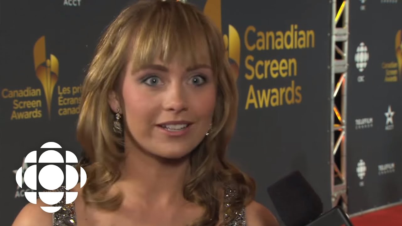 Эмбер Маршалл на красной дорожке премии Canadian Screen Awards | CBC Connects