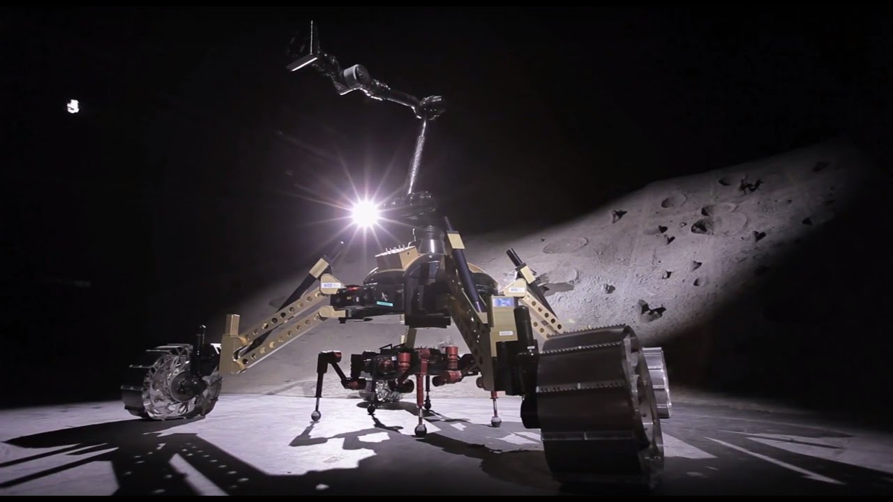 HOTSPOT: Wie ein Roboterduo nach Wasser auf dem Mond suchen könnte