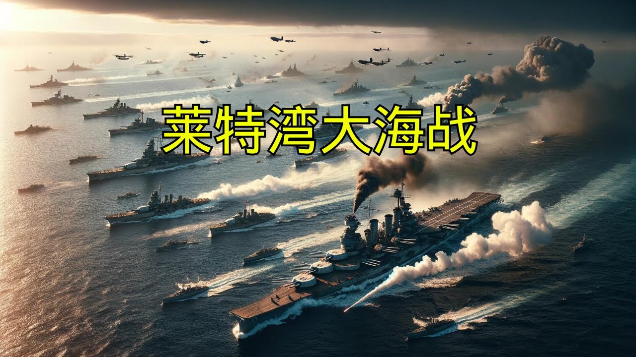 莱特湾大海战：太平洋战争中的最终海上决战，也是史上最大规模的海战。