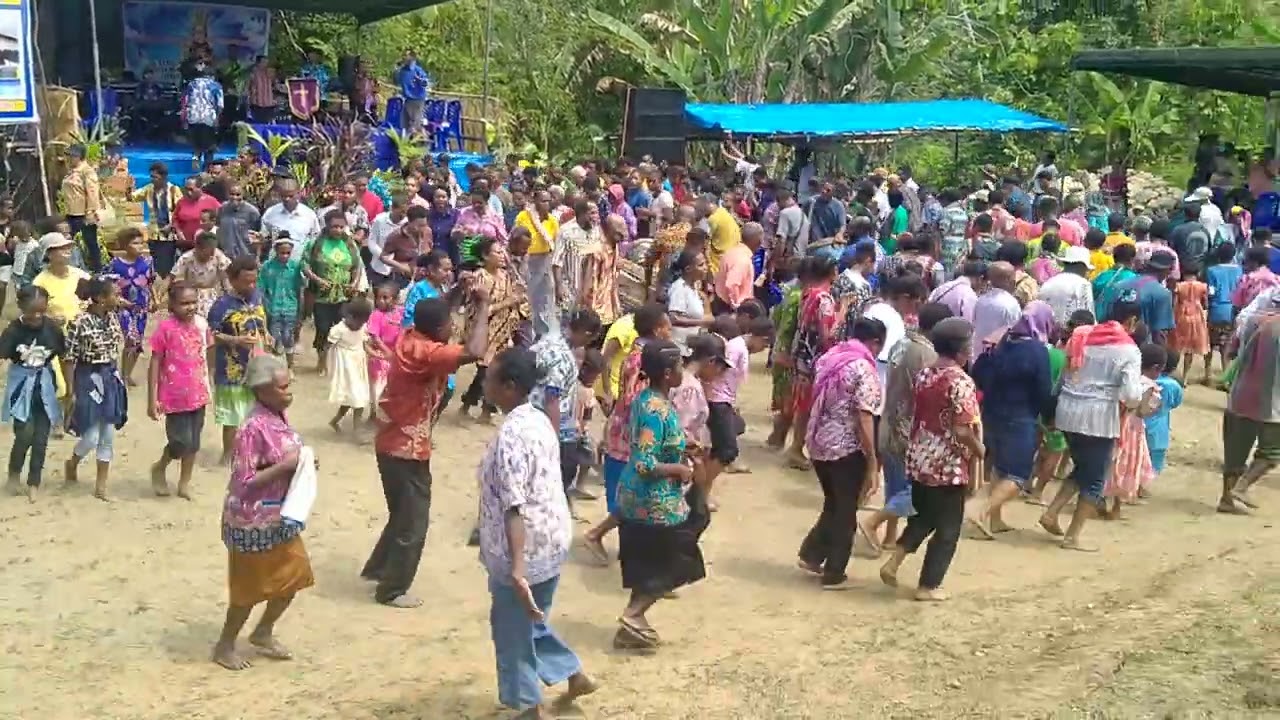 Hari ke-2 ibadah KKR pemulihan Kampung Yansu 9 Agust 23 pelayanan Tubuh Kristus TABI Papua
