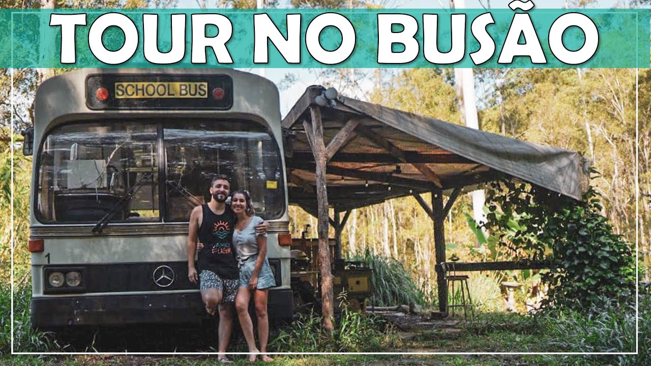 TOUR completo pelo BUS HOME que virou Airbnb na Austrália!