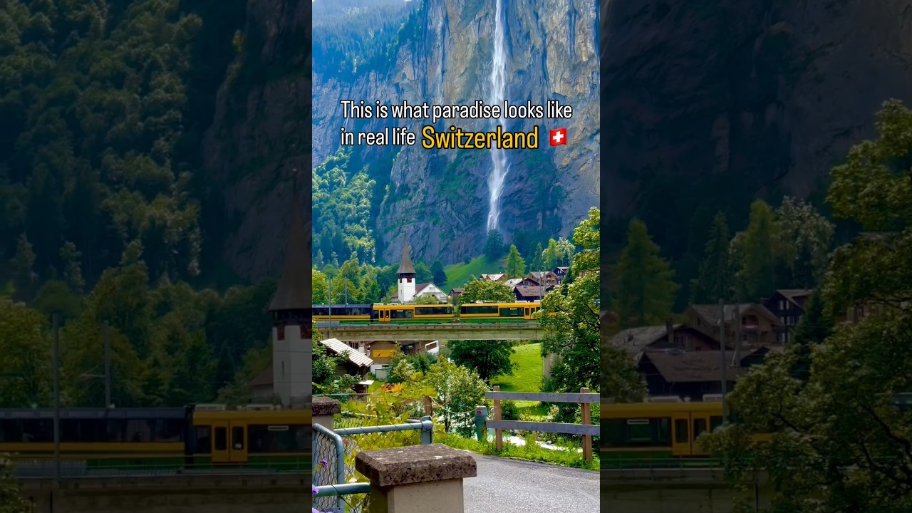 This Is What Your Dream Trip to Switzerland Looks Like 🇨🇭✨ #switzerland #travel