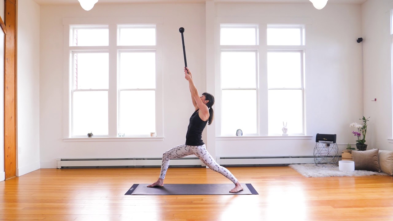 Steel Mace Vinyasa // Flow #1 // Closed Hip Flow