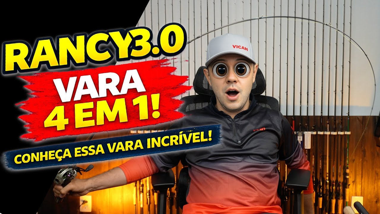 ESSA VARA MUDA TUDO! 🔥 RANCY 3.0 – 4 VARAS EM UMA #aliexpress
