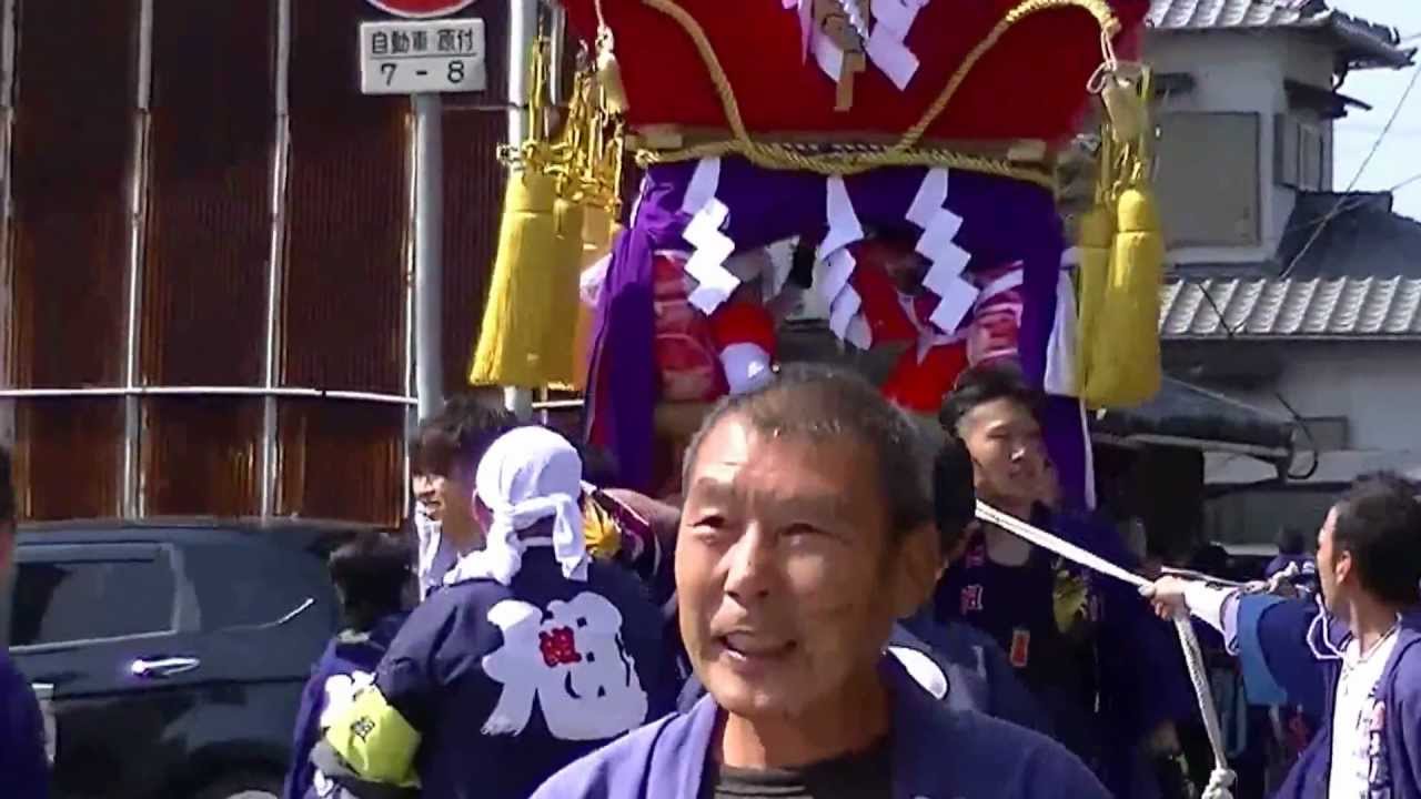 多和神社秋季大祭 旭組ちょうさ　2012.10.7.MTS