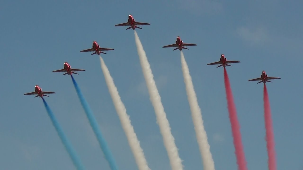 The Red Arrows at Sywell 19th August 2012