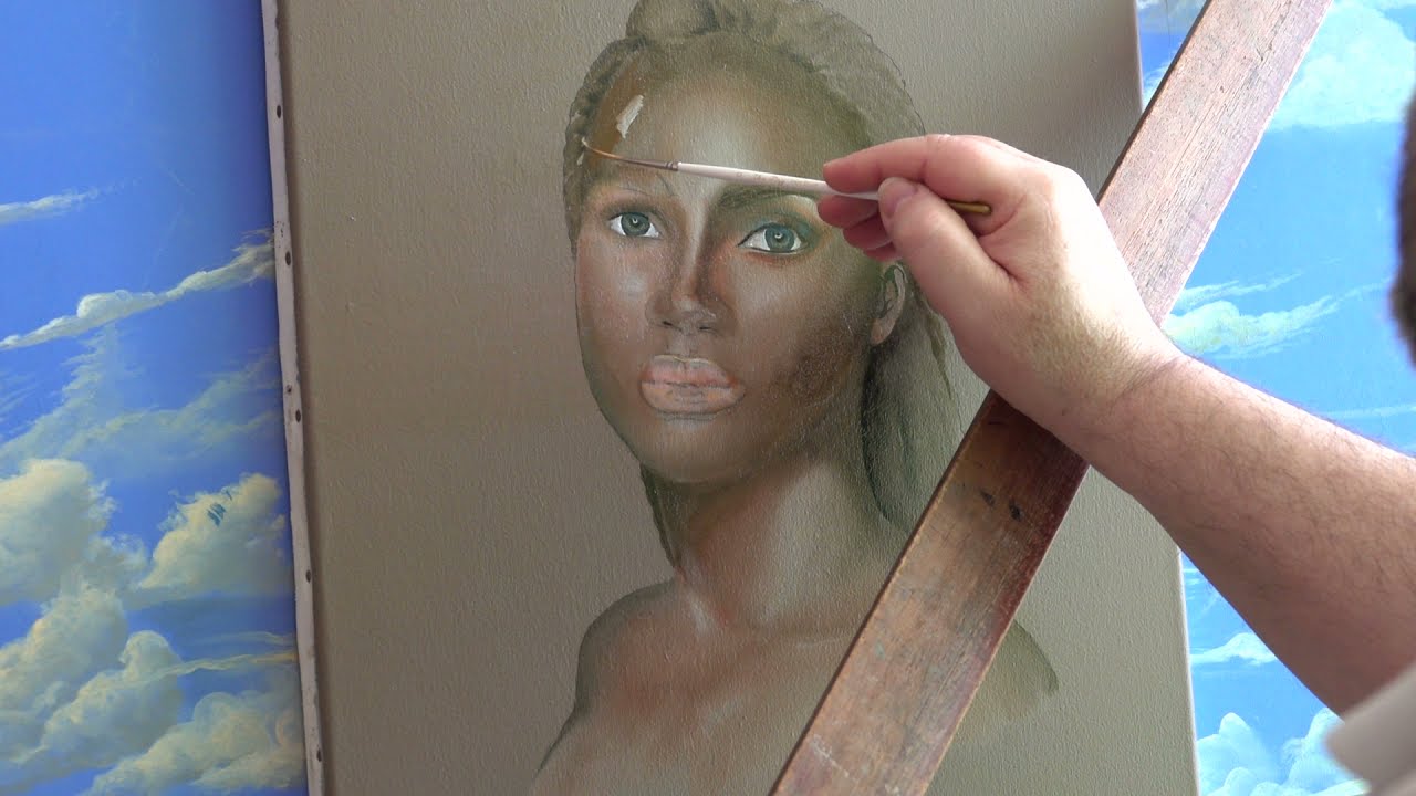SECRETS DE PEINTRE - Portrait suite et fin (2/2) - VIDÉO N° 31