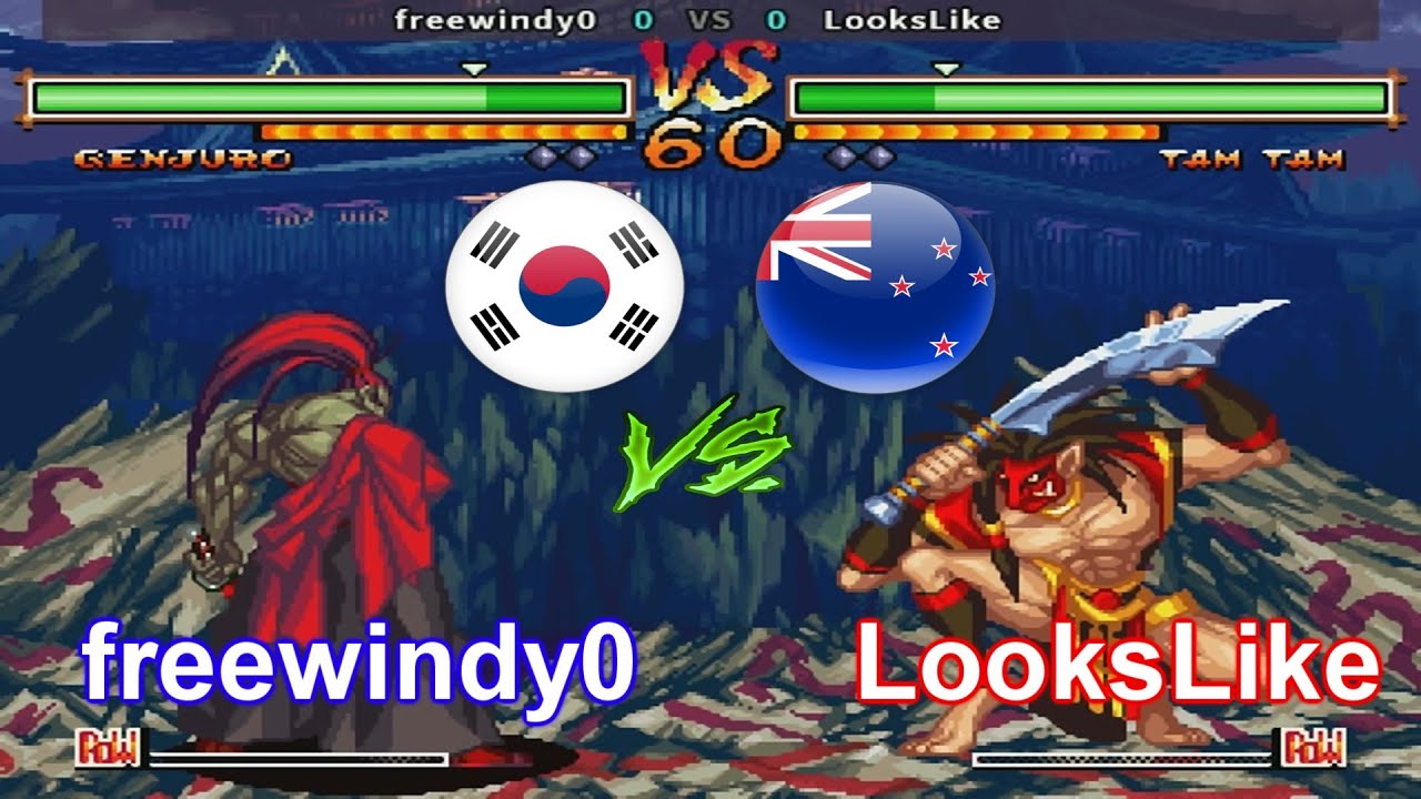 Samurai Shodown V Special - freewindy0 vs LooksLike