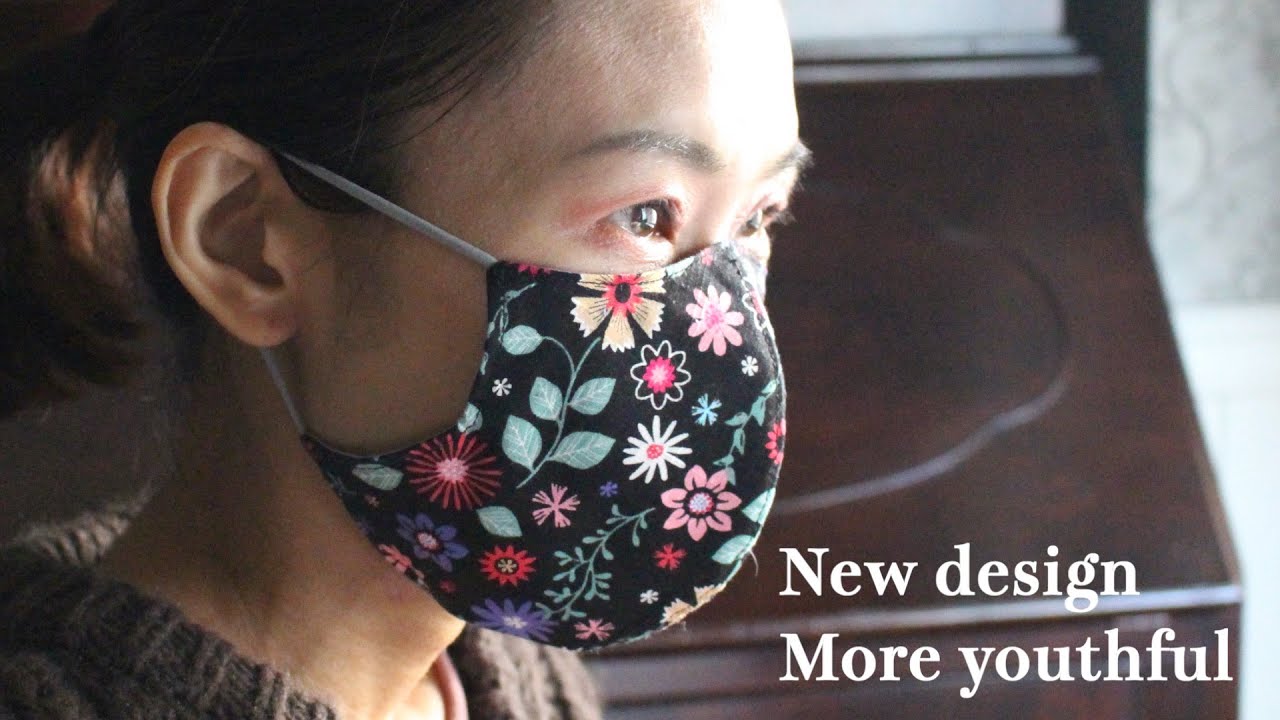 NEW🔥🔥More Youthful and Fit Your Face - 3D Face Mask Sewing Tutorial｜DIY Mask at home