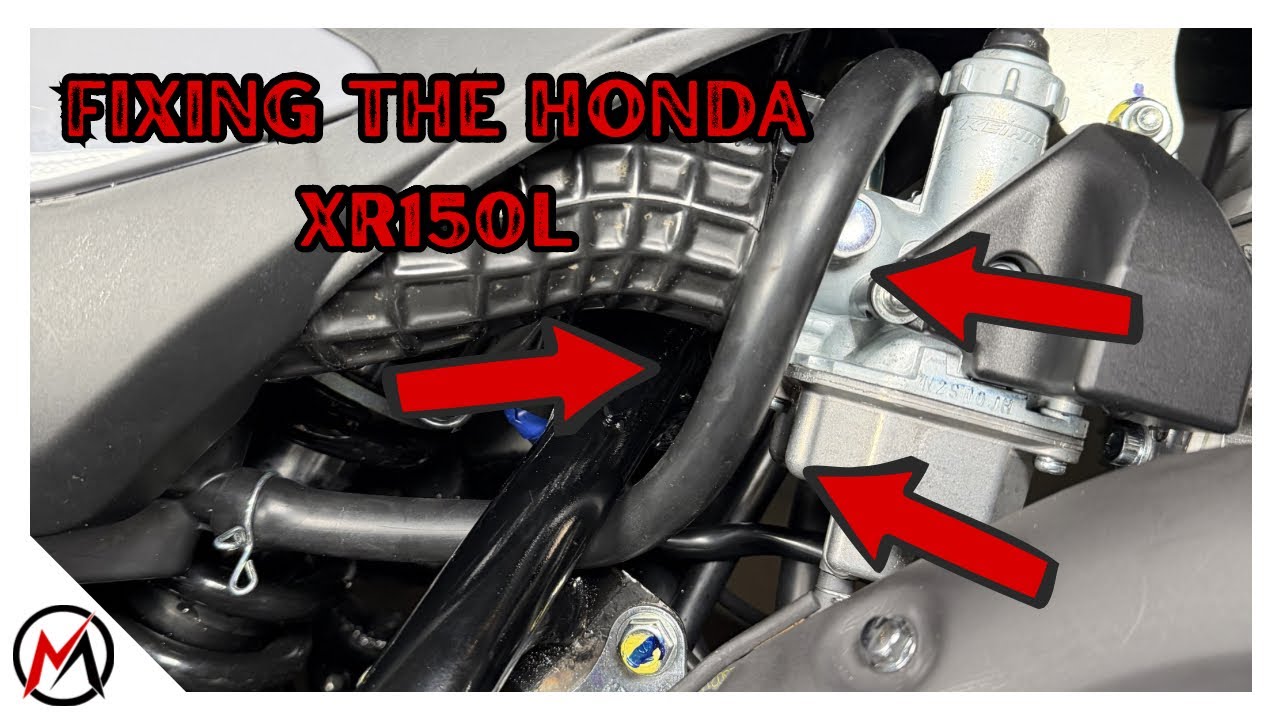 Honda XR150L // Crankcase Vent Line
