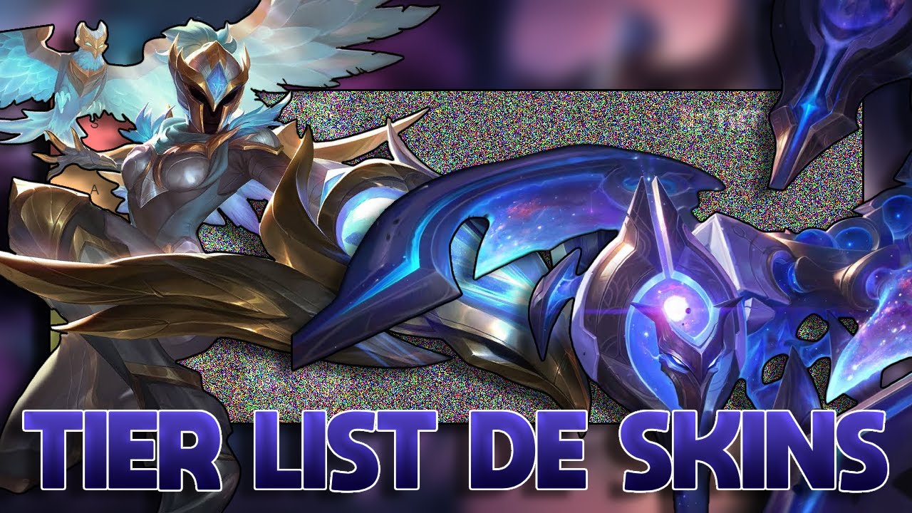 TIER LIST DE SKINS DUPLA - QUINN E SKARNER (MUITO ESQUECIDOS)