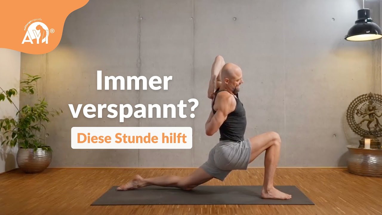 60 Min Yoga gegen Verspannungen – Mobilisation, Faszien & helikale Spannung