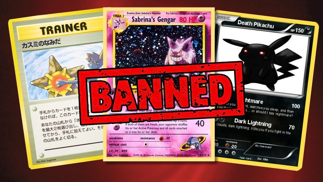 Top 10 Most CONTROVERSIAL Pokemon Cards in HISTORY