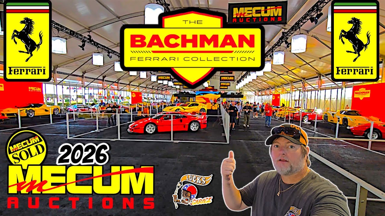 Безумная коллекция Ferrari от Bachman! Ferrari F40, LaFerrari и автомобили стоимостью в миллион д...