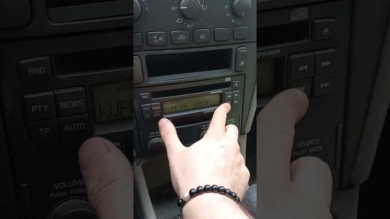 VOLVO S40 HU-605  RADİO OFF KESİN ÇÖZÜMÜ!!