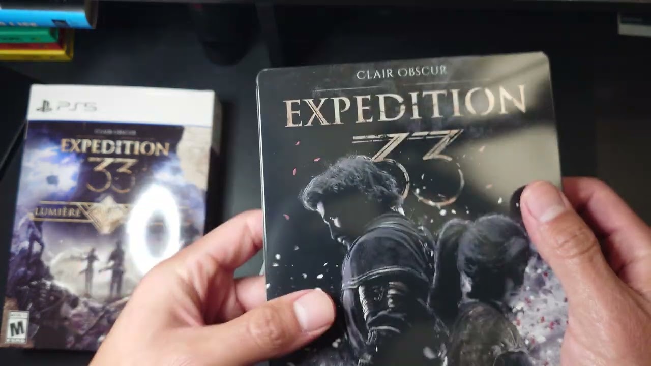 ASMR - Clair Obscure: Expedition 33 Lumiere Edition Распаковка (Жевательная резинка)