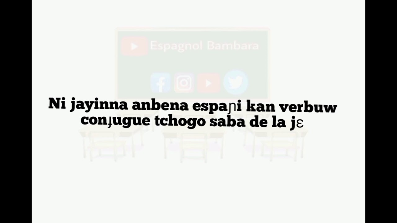 Español Bambara las tres conjugaciones1.