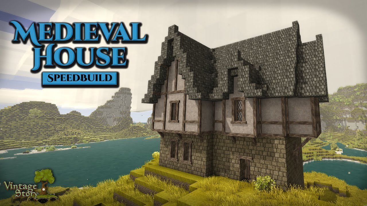 Building a Cozy Medieval House | Vintage Story Speedbuild