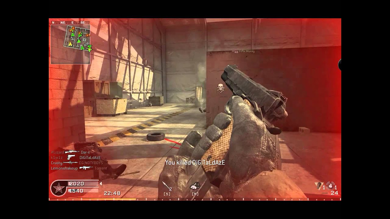Killhouse Massacre - All 99 Kills - Call of Duty 4 - PC Gameplay - Online Multiplayer