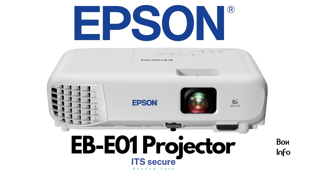 Проектор Epson EB E01 XGA #Boxinfo #epson