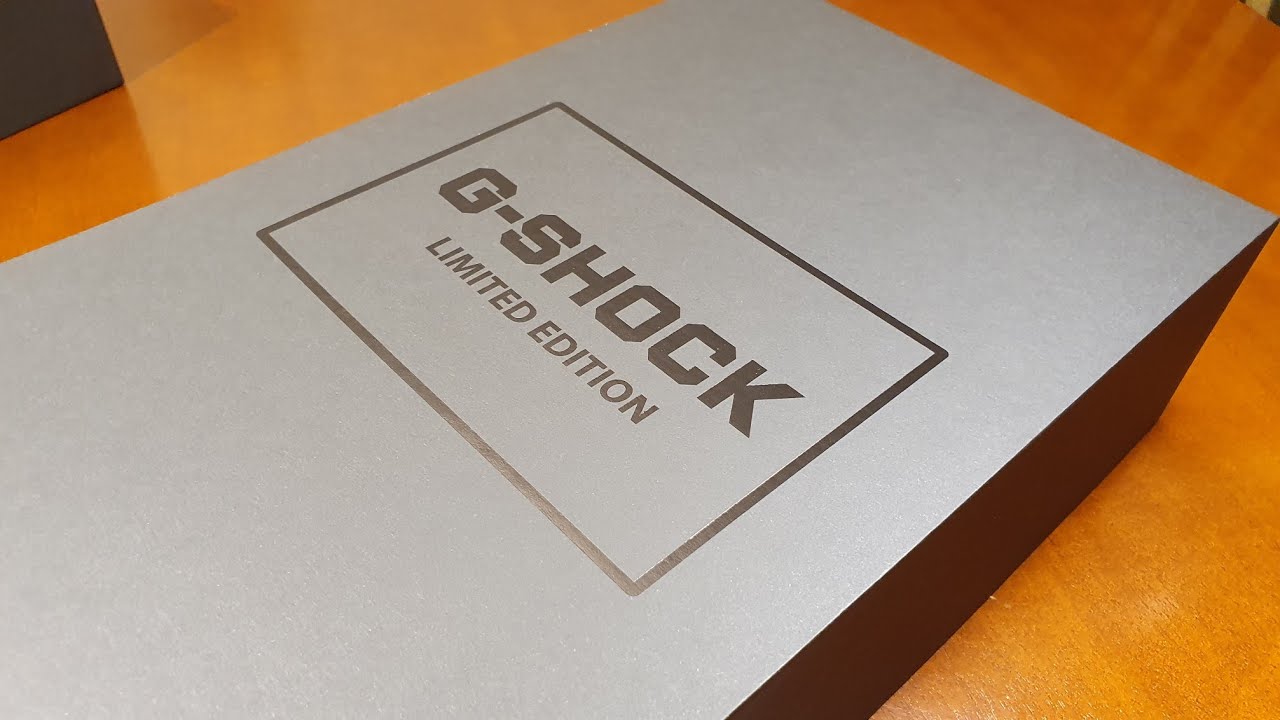 Unboxing Casio G-Shock GMW-B5000GDLTD-1ER [PL]