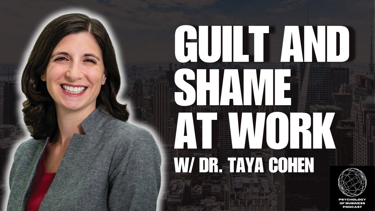 AI, Guilt, and Moral Awareness: The Dr. Taya Cohen Interview - #19