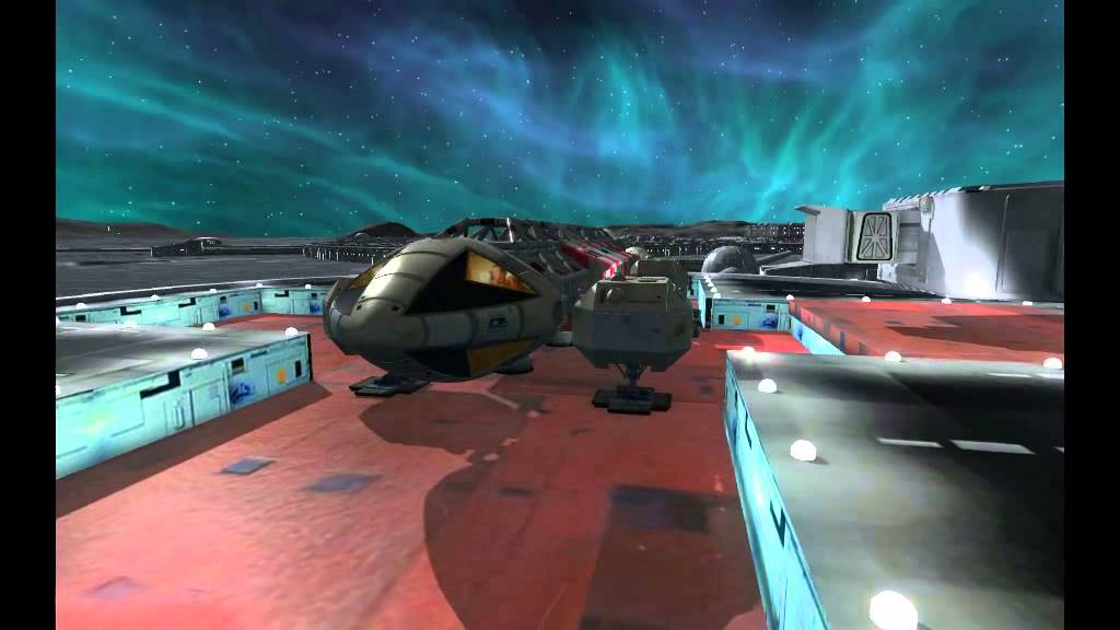SPACE 1999 MOON BASE ALPHA inside Unity3d 5   Test 3 avi