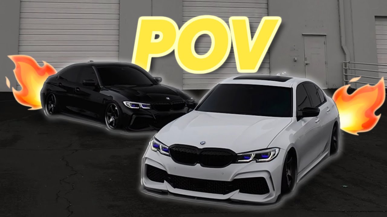 Tuned BMW M340i's Terrorize Downtown (4K)