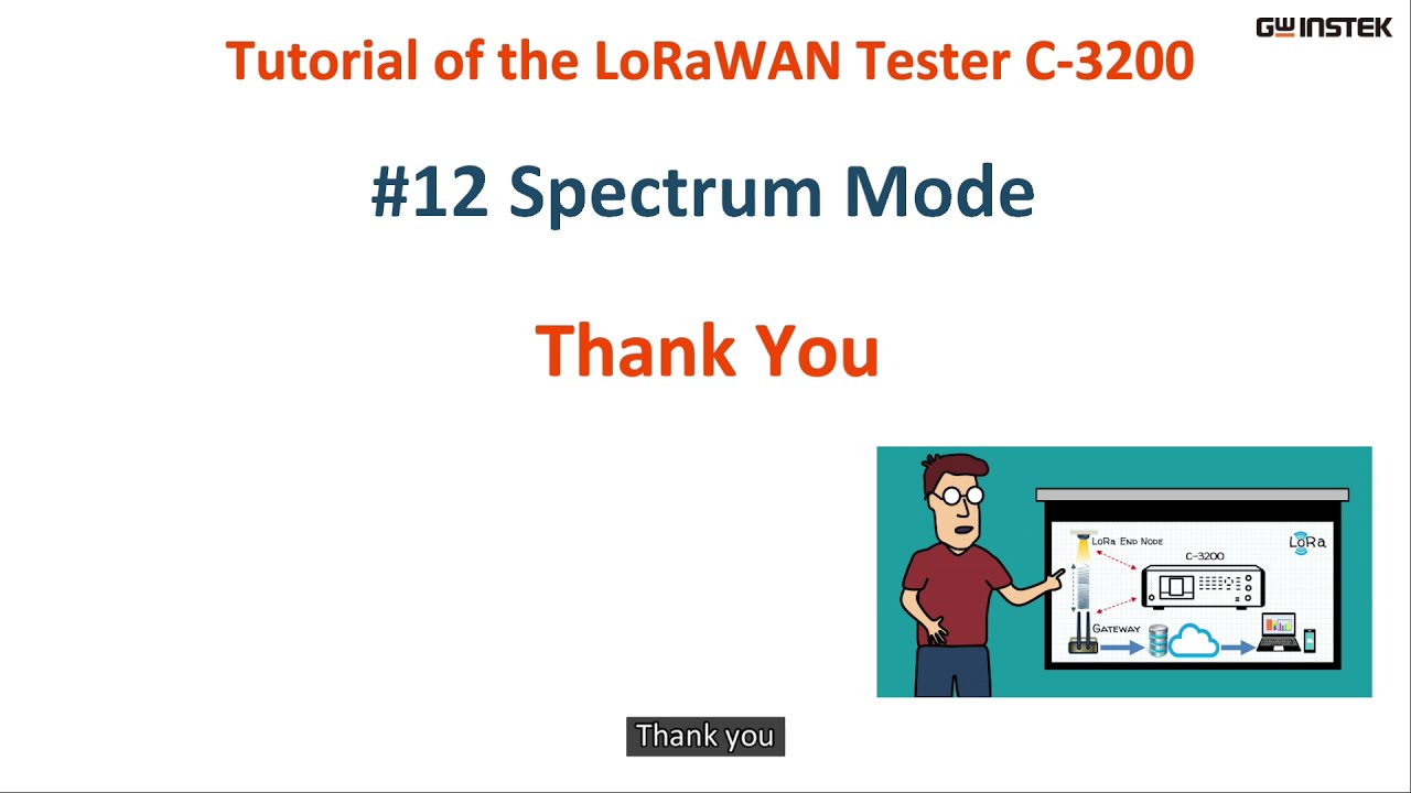 12. C-3200 Spectrum mode