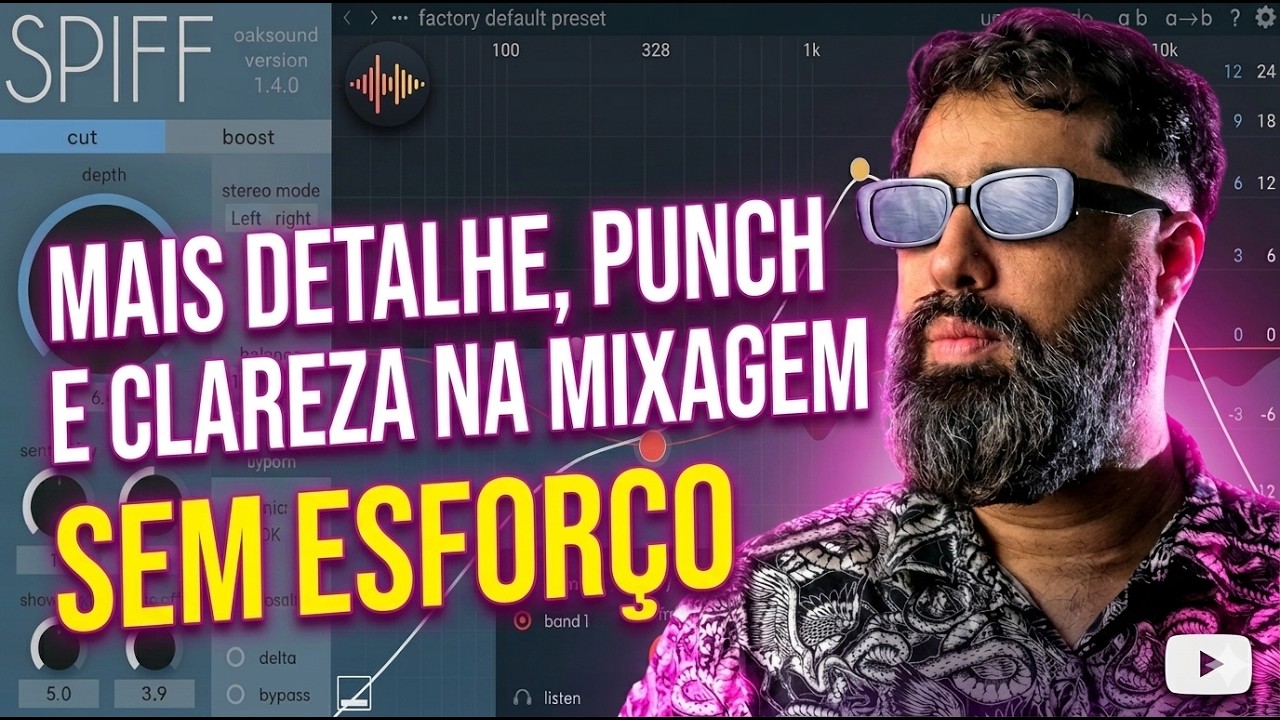 Mais Detalhes, Clareza e Punch para Sua Mixagem