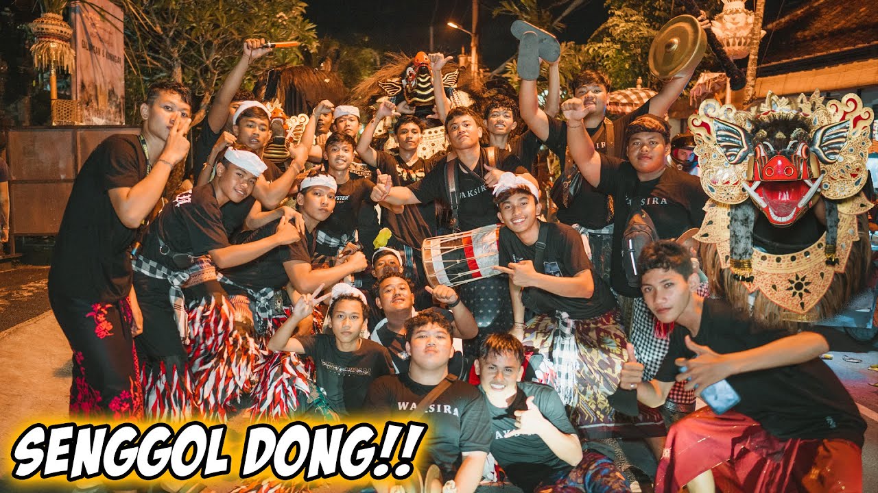 SENGGOL DONG! BARONG BANGKUNG MEPETUK DI CANGGU 2022