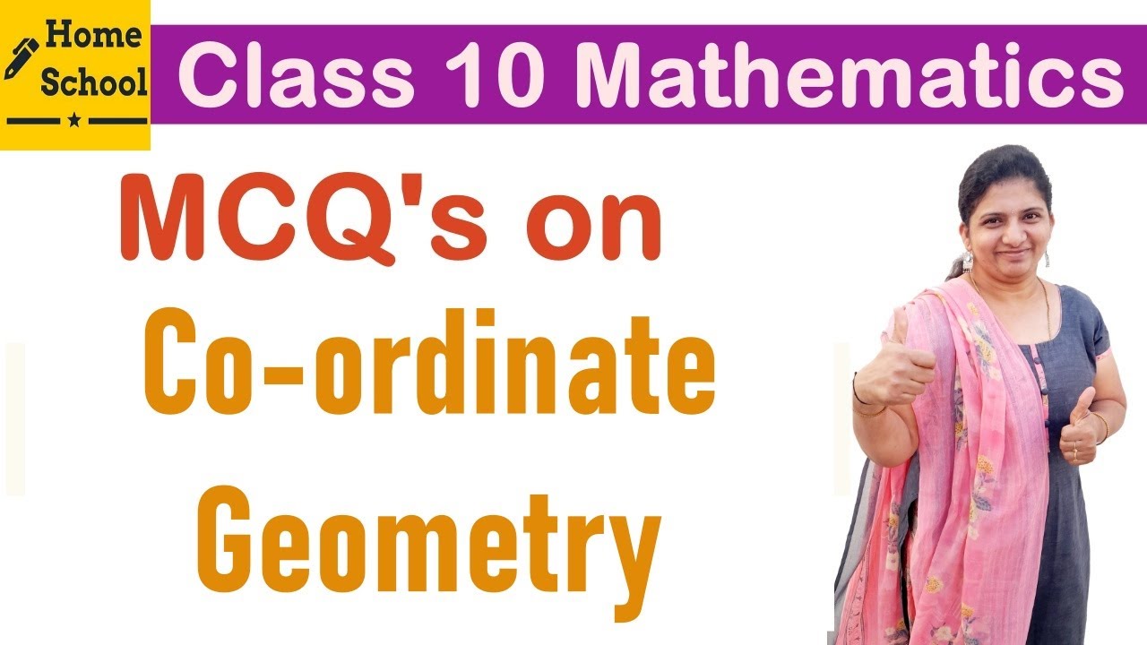 Mcq's on Co-ordinate Geometry Class 10 Mathematics