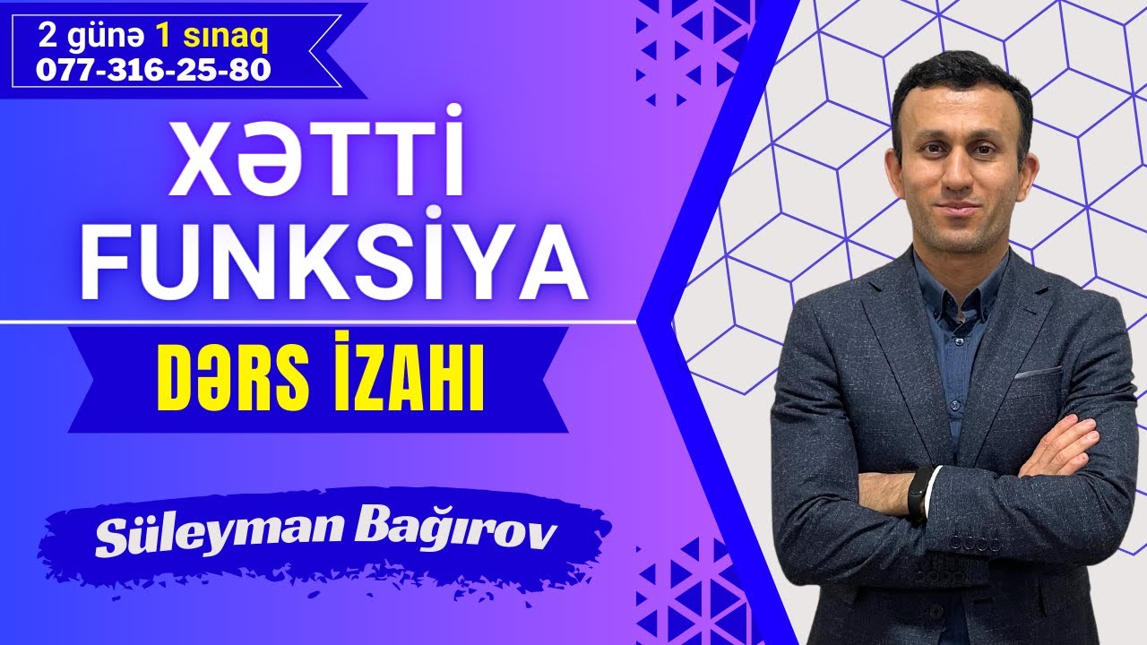 Xətti funksiya