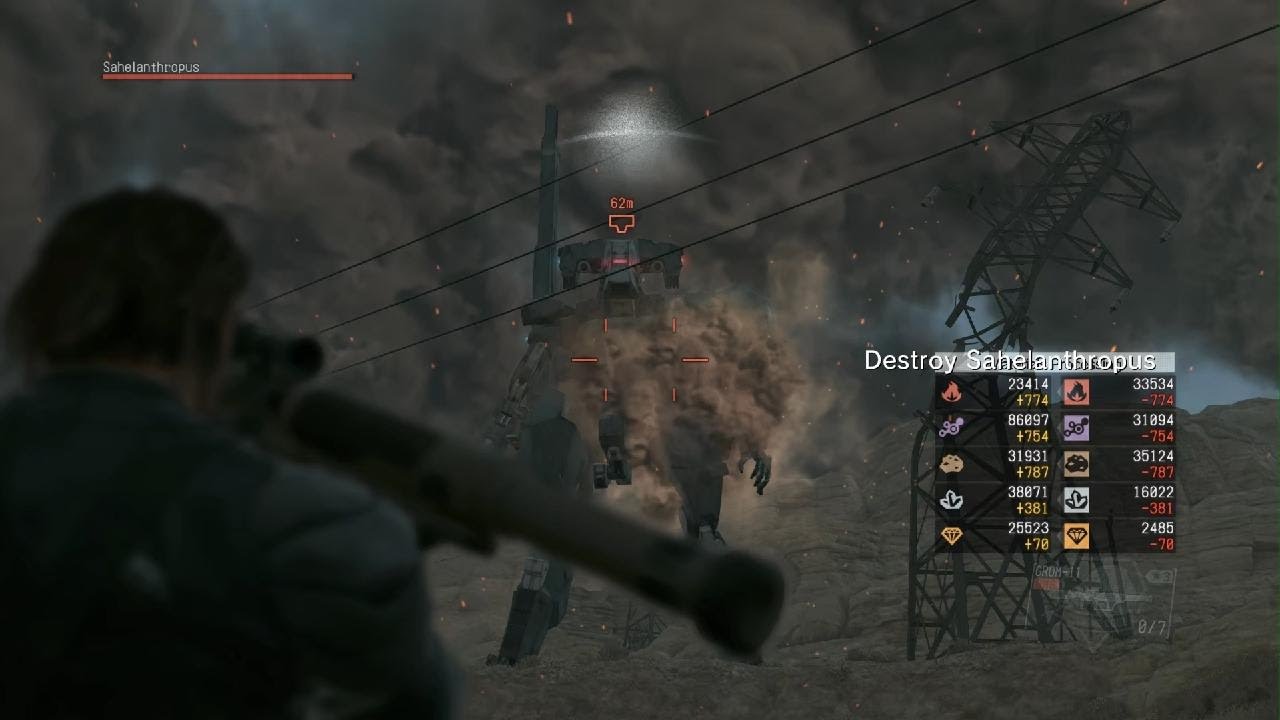 MGSV: Sahelanthropus Battle