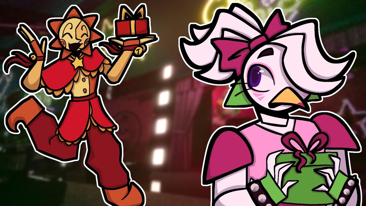 GLAMROCK CHRISTMAS! || Minecraft FNAF Security Breach Roleplay