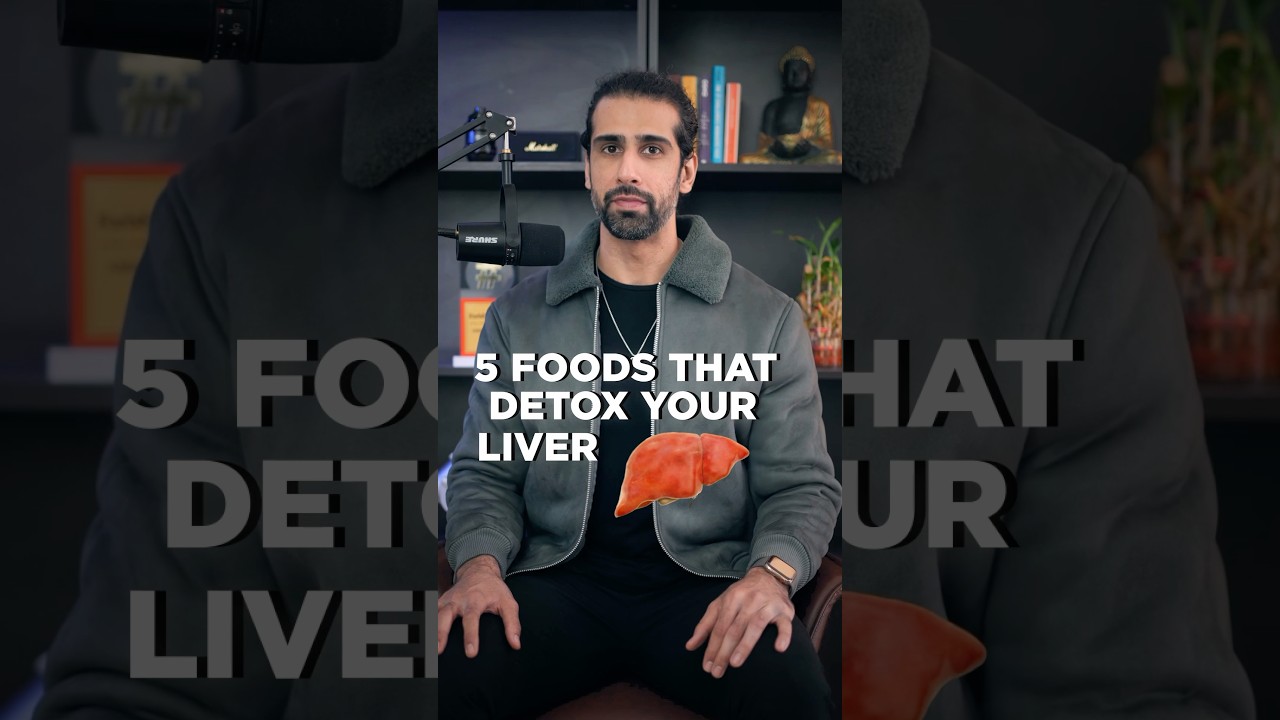 5 Best Foods To DETOX Liver Naturally !
