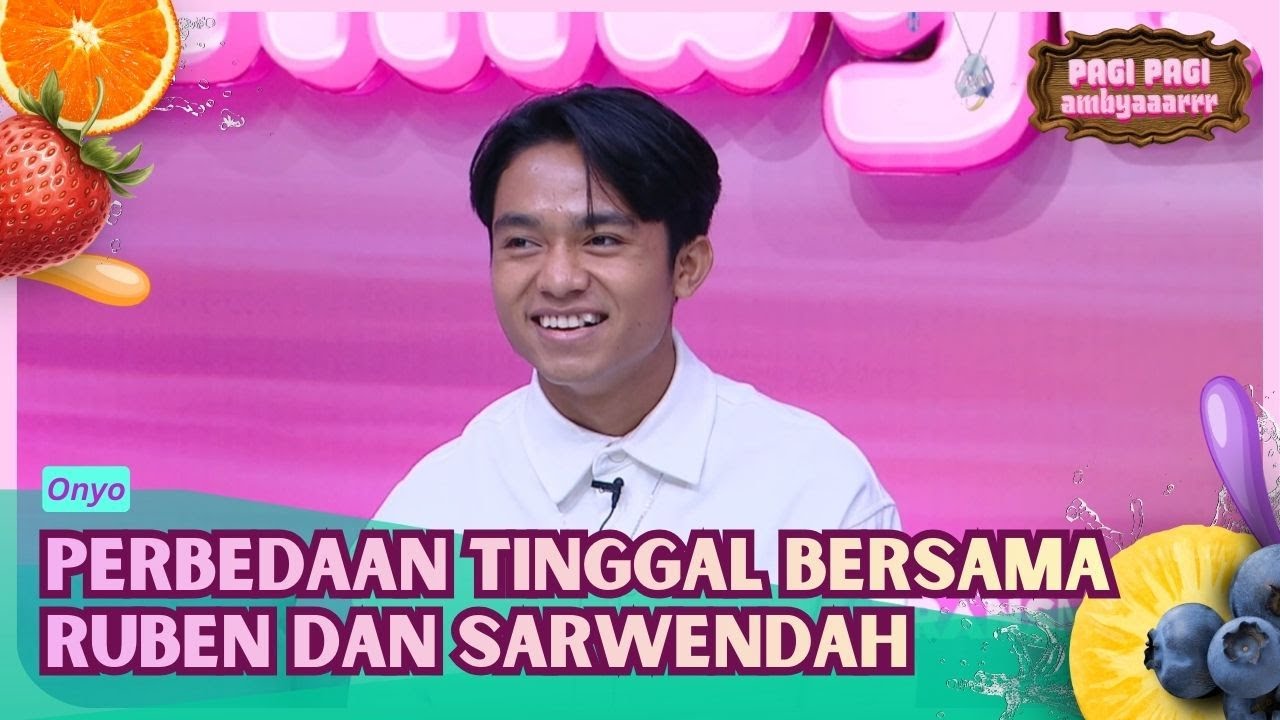 Onyo Rasakan Perbedaan Antara Tinggal Bersama Ruben Dan Sarwendah - PAGI PAGI AMBYAR (12/2/26) P1