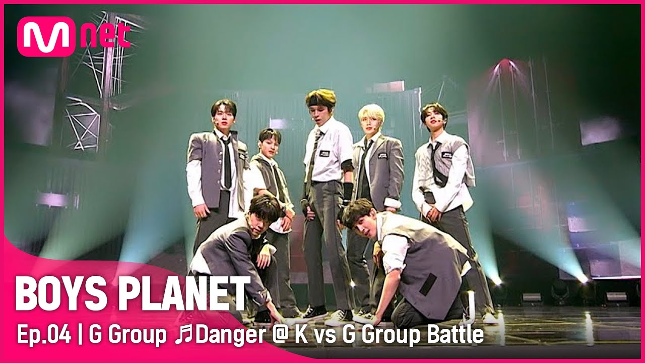 [4회] G그룹 ♬Danger - BTS @K vs G 그룹 배틀 | Mnet 230223 방송 [EN/JP]