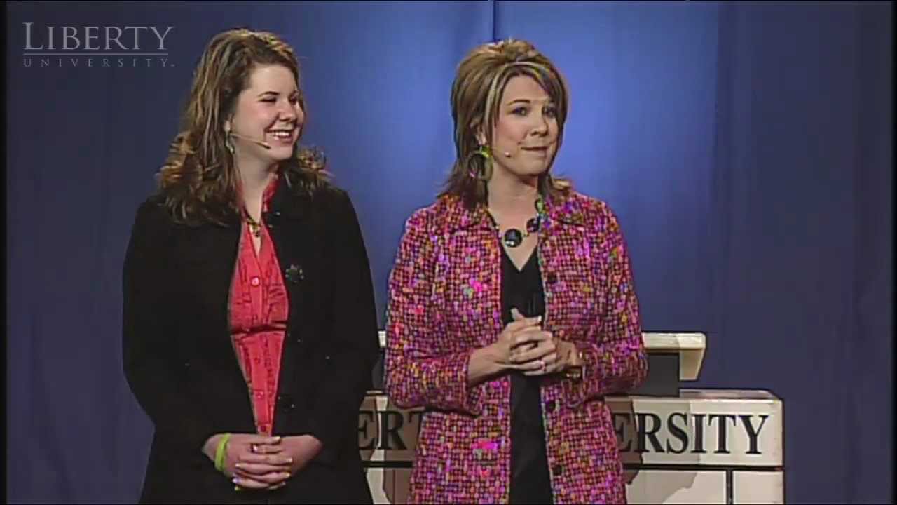 Linda and Jen Barrick - Liberty University Convocation
