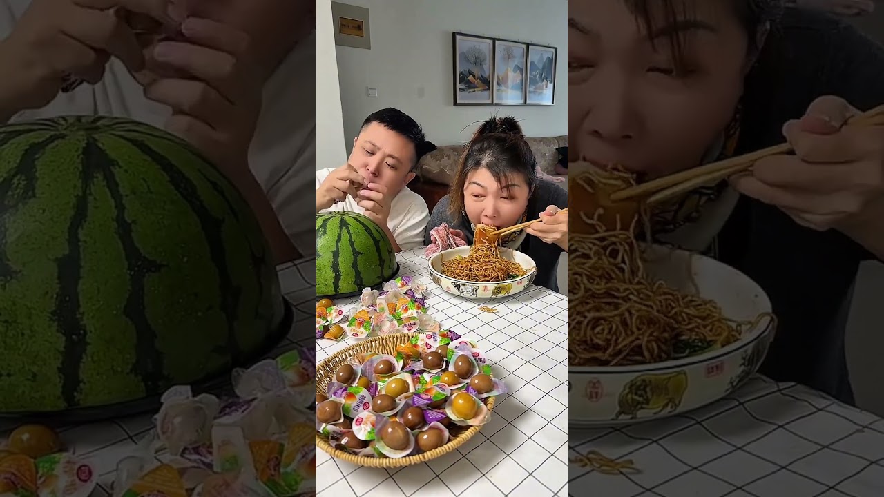 🍎🤣 Zabawny żart z jedzeniem | Zaskocz mojego męża pysznym i pysznym posiłkiem 🍌🥗