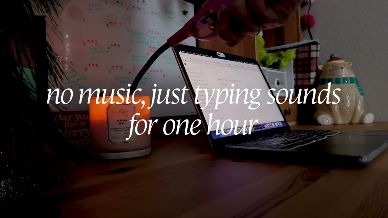 A cozy winter writing session ❄️ real time write with me, no music, typing sounds only