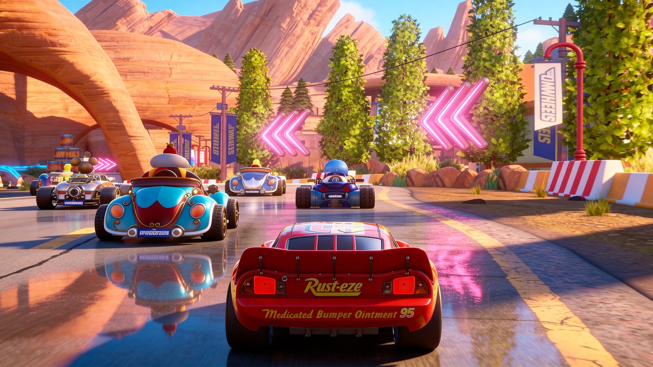 Disney Speedstorm Relâmpago McQueen - Gameplay em Português PT-BR