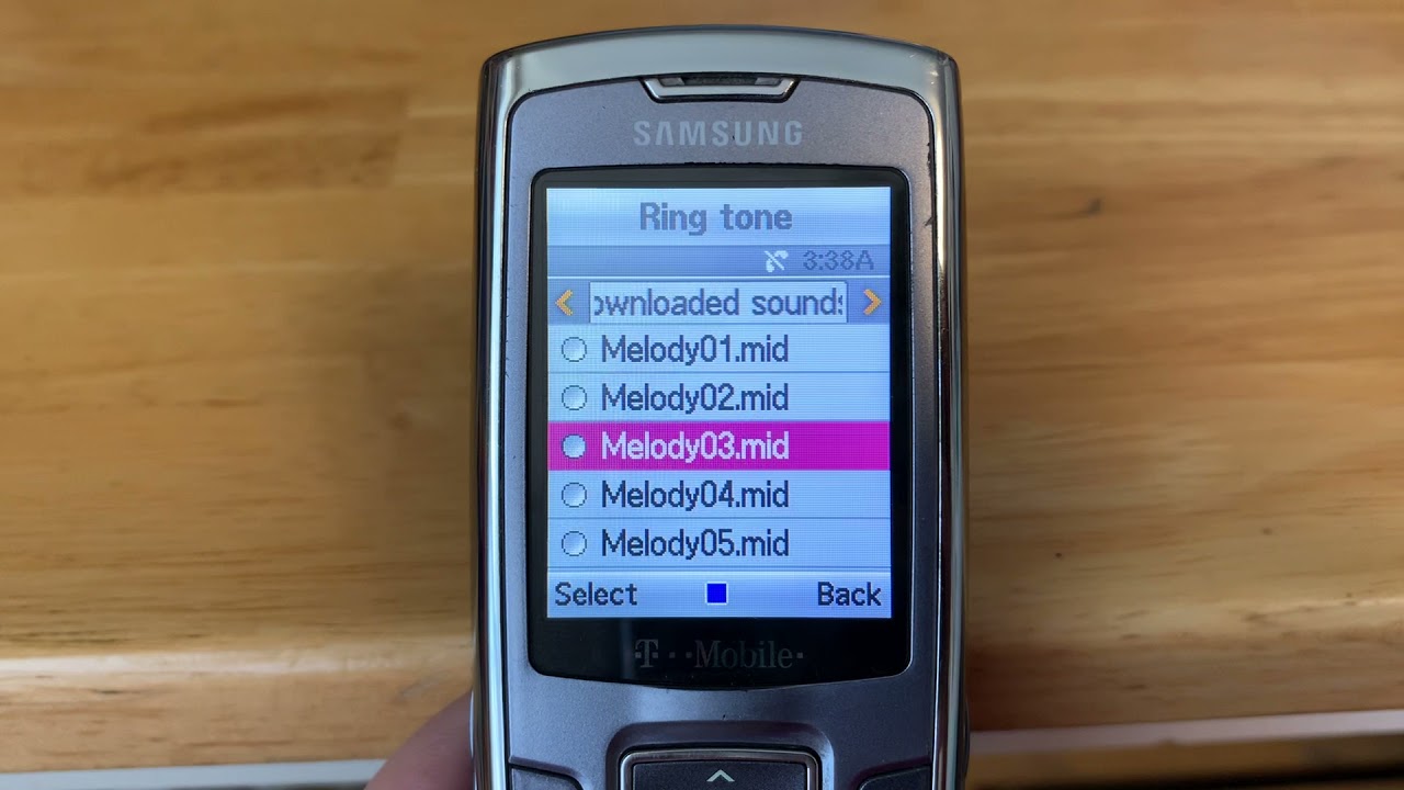 Samsung Katalyst SGH-T739 Ringtones