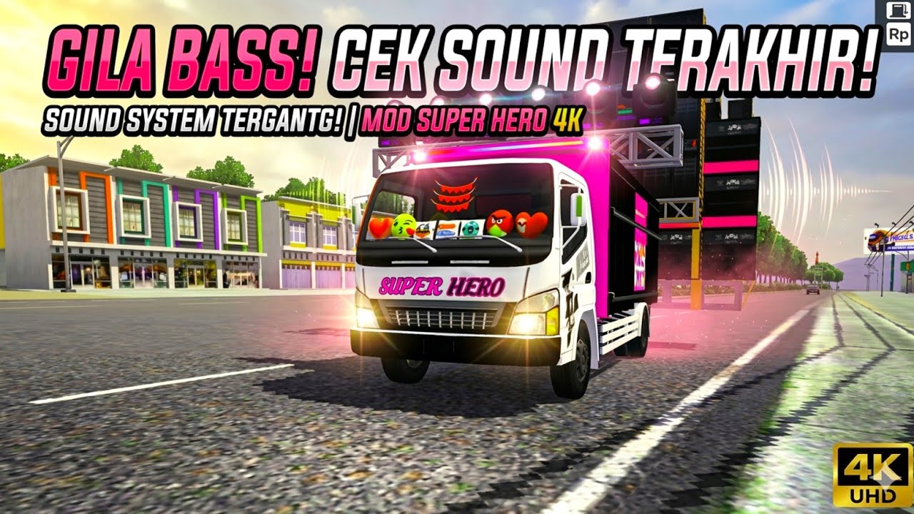 Loading DJ Truck Game gameplay in BUSSID (Bus Simulator Indonesia) 3🚚🎶