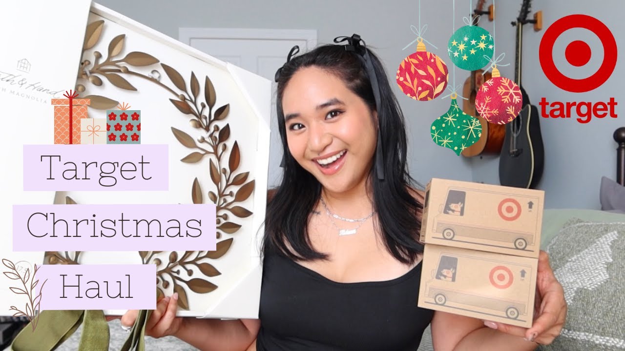 🎄 IT'S TIIIIIMMMMEEE! 🎅🏼 - New At Target Christmas Haul 🎁  | Simply Rose Lynne