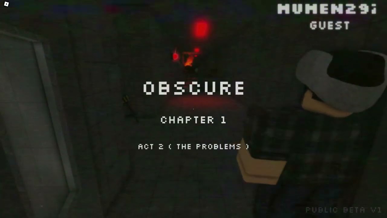 Obscure Is A Scary Game